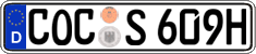 German license plate, Plates for oldtimers (type 