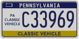 Pennsylvania, Classic Vehicle/Car (C12345)