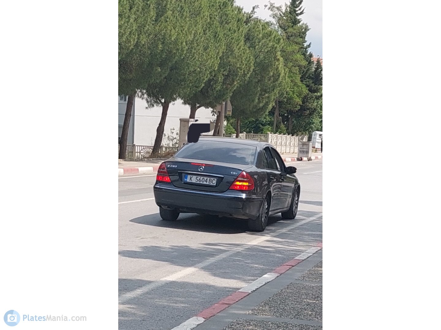 K 5604 BC, Mercedes-Benz E-Klasse 3rd gen Sedan (W211), 2002­–2009
