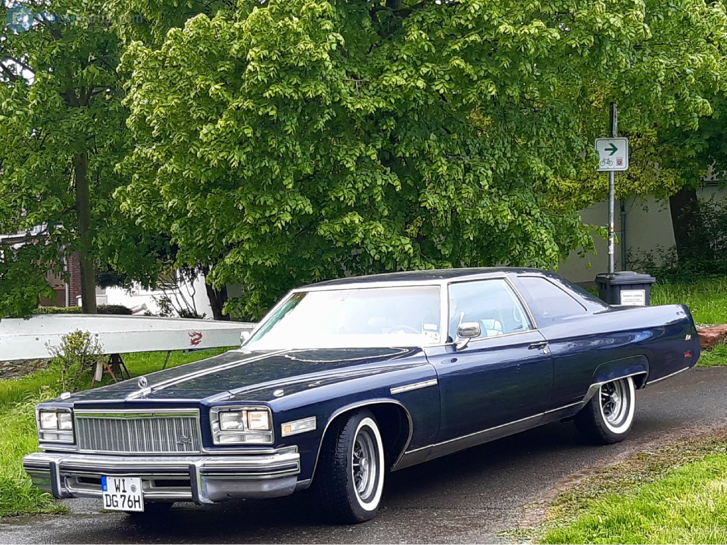 WI DG 76 H, Buick Electra 4th gen 1975–1976 Hardtop Coupé (37; C-body), 4th facelift, 1974–1976