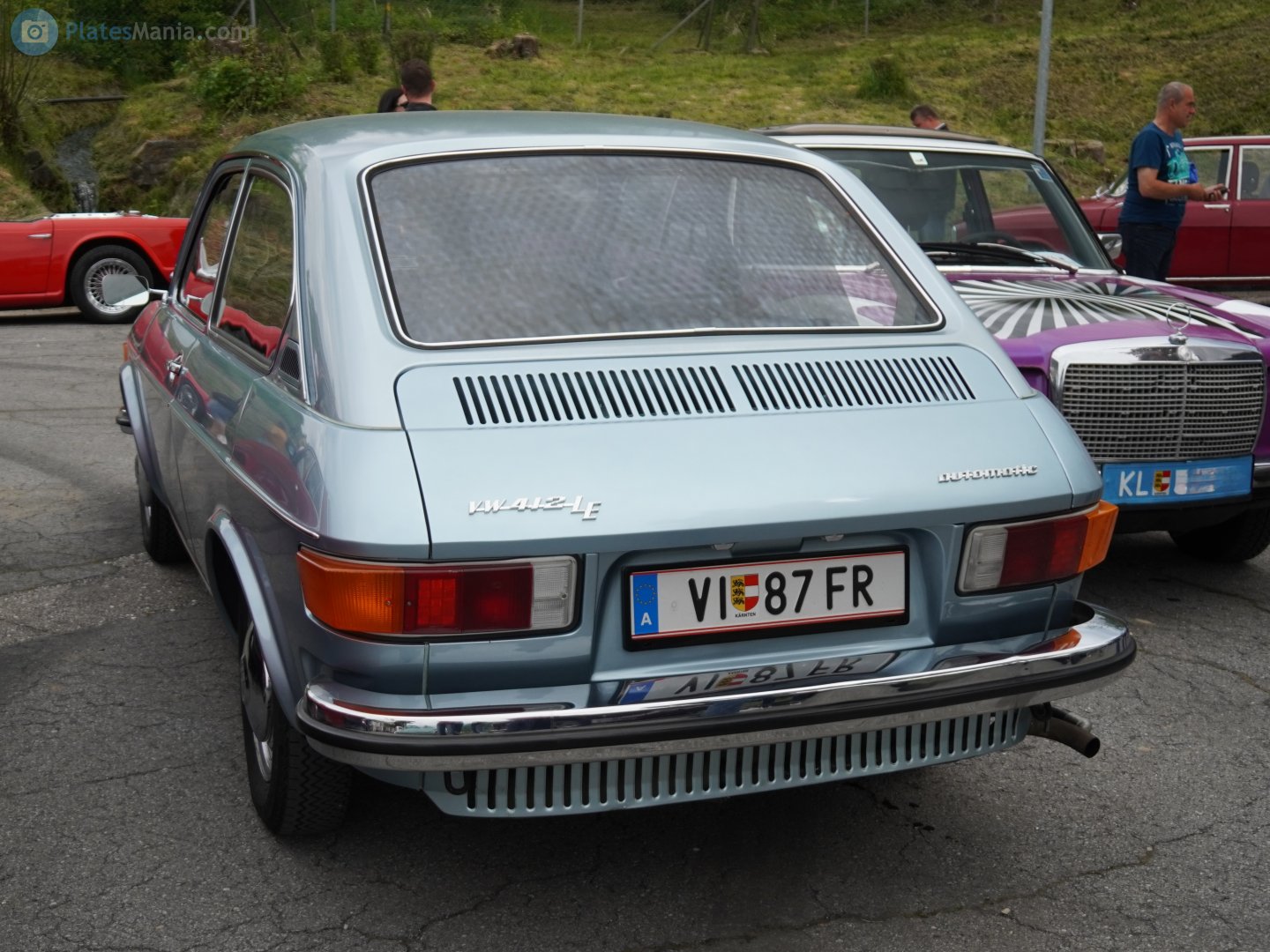 VI 87 FR, Volkswagen Typ 4 (412) 2-door Fastback, 1972–1974