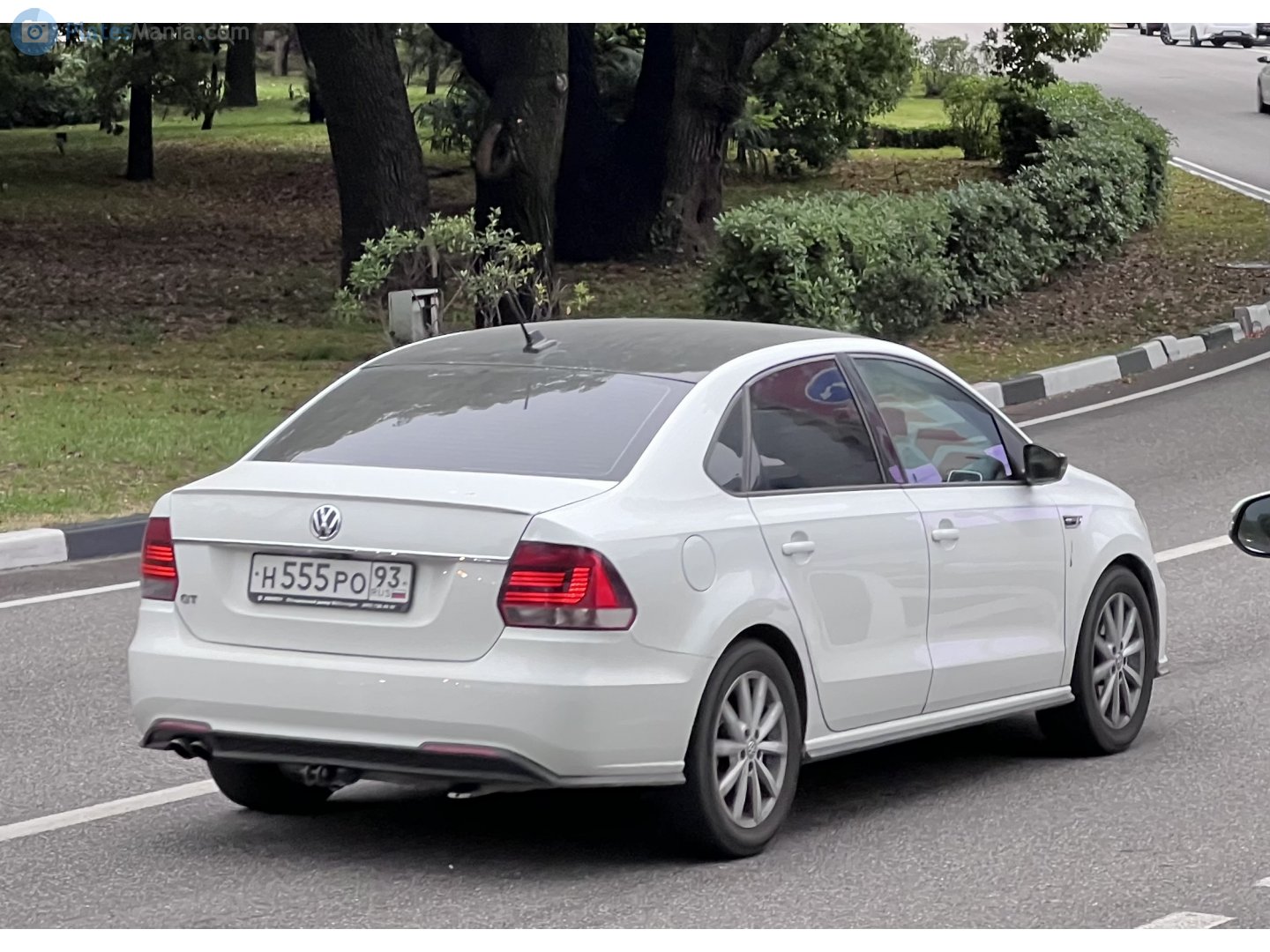 н 555 ро 93, Volkswagen Polo 5th gen Sedan (A05), 1st facelift, 2015–2020