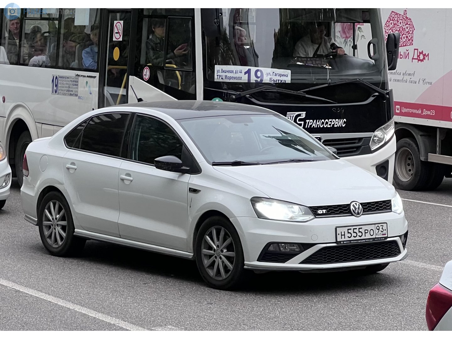 н 555 ро 93, Volkswagen Polo 5th gen Sedan (A05), 1st facelift, 2015–2020