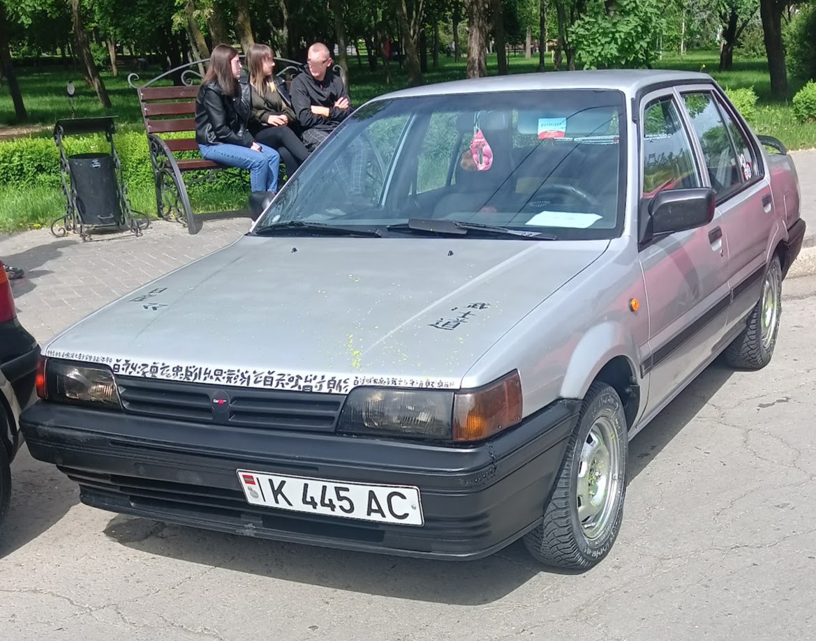 K 445 AC, Nissan Sunny 6th gen Sedan (N13; EU-market), 1986–1990