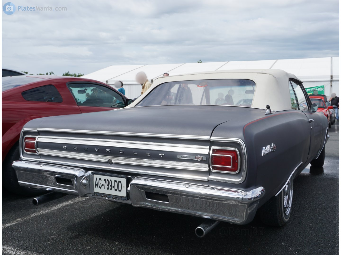 AC-799-DD, Chevrolet Chevelle 1st gen 1965 2-door Sedan (11; A-body), 1st facelift, 1964–1965