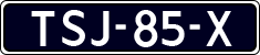 License plate of the Netherlands, Agricultural vehicles