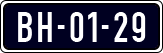 License plate of the Netherlands, Imported oldtimers (commercial vehicles)