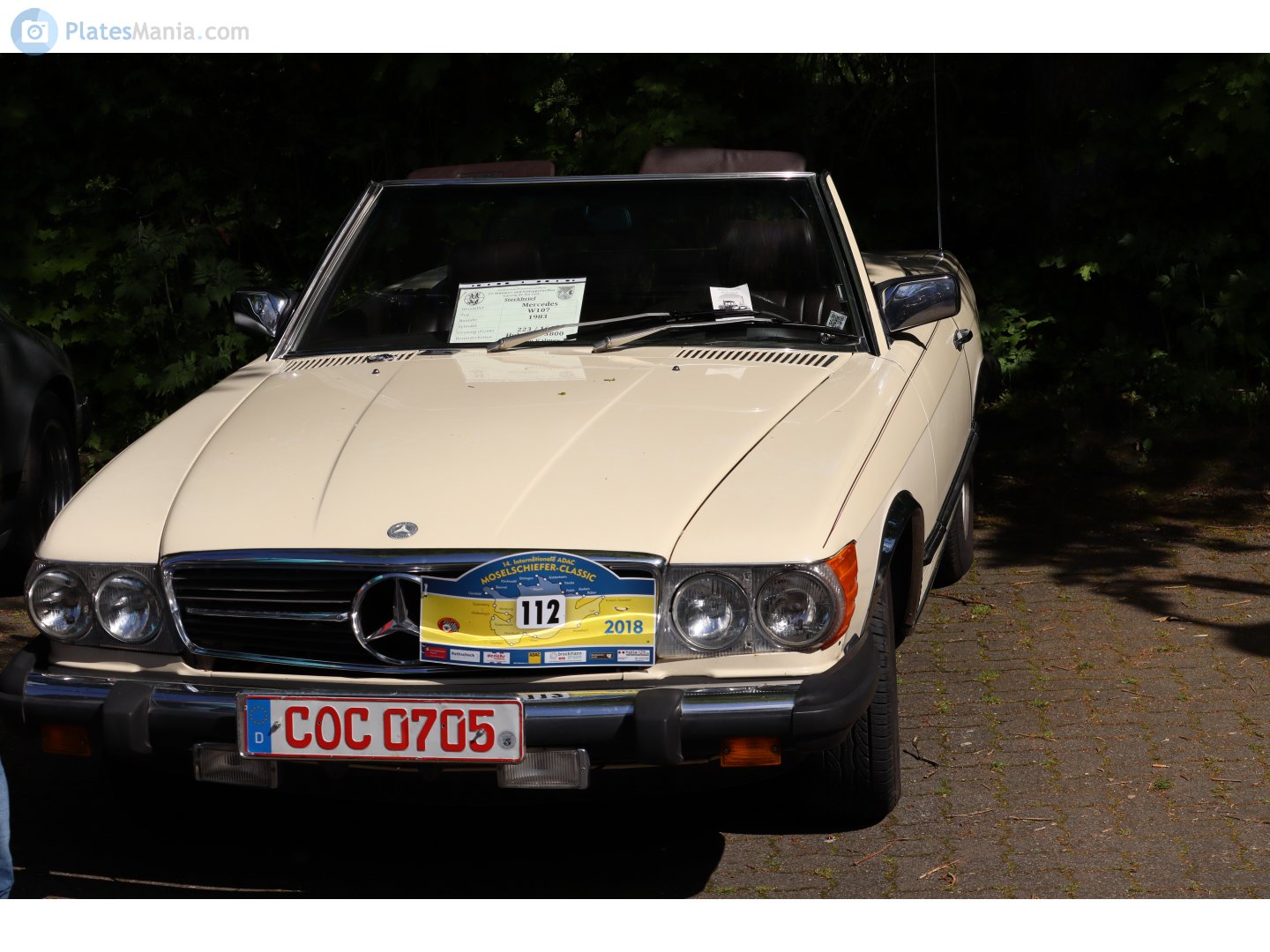COC 0705, Mercedes-Benz SL-Klasse 3rd gen (R107), 1971–1989