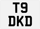 License plate of the United Kingdom, 1983 year system