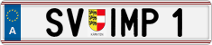 License plate of Austria, Vanity Plates