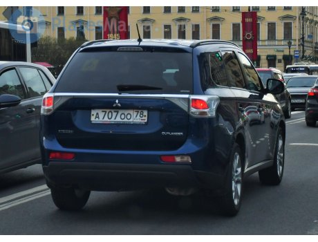 а707оо78, Mitsubishi Outlander