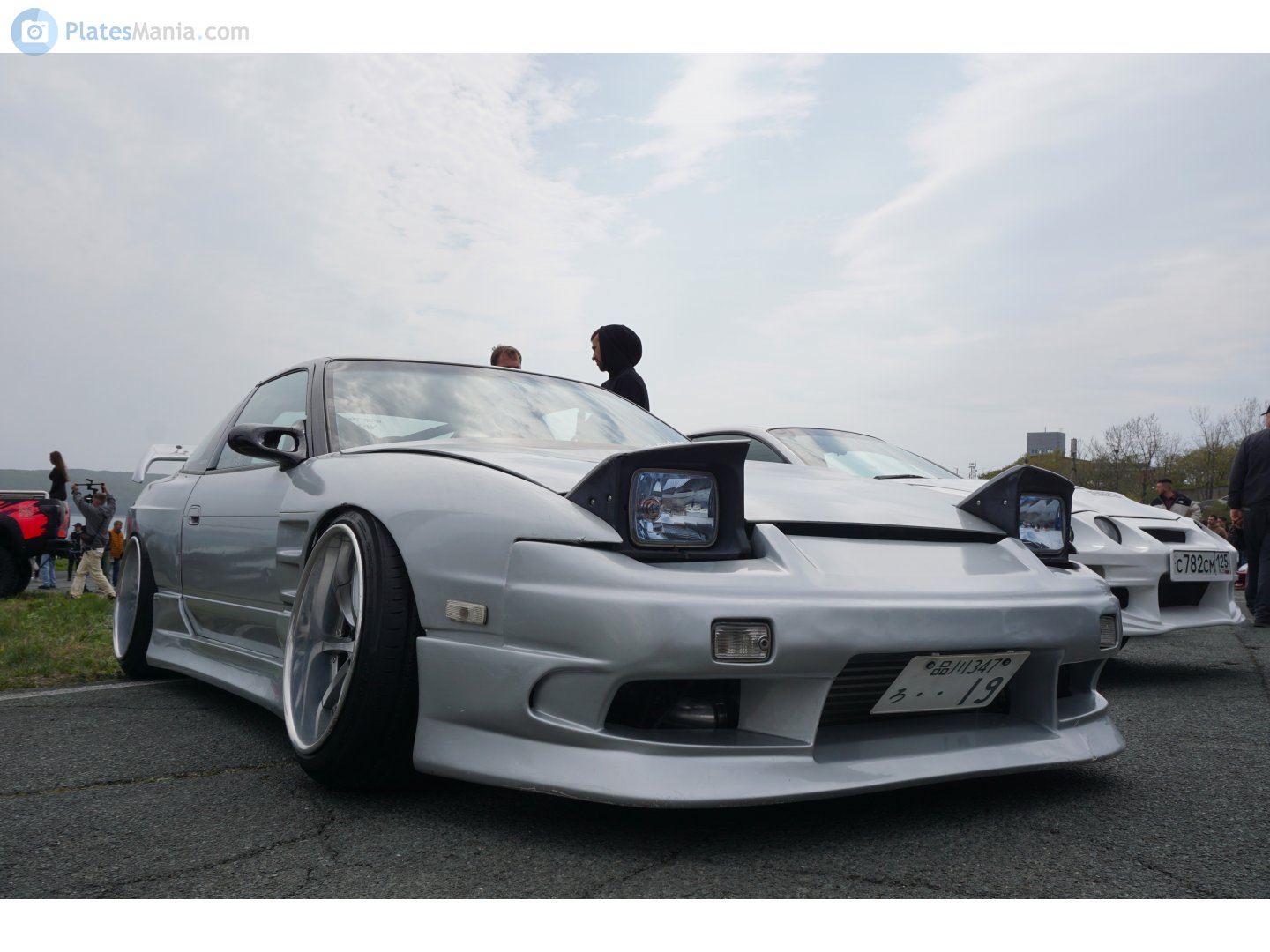 品川 347 ろ 19, License plate without vehicle 