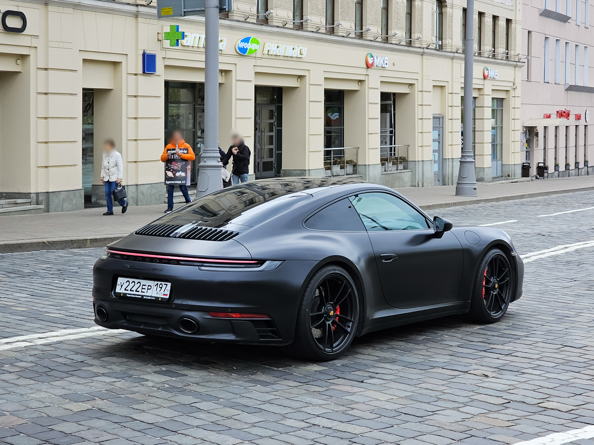 у 222 ер 197, Porsche 911 8th gen Coupé (992.1), 2019–2024