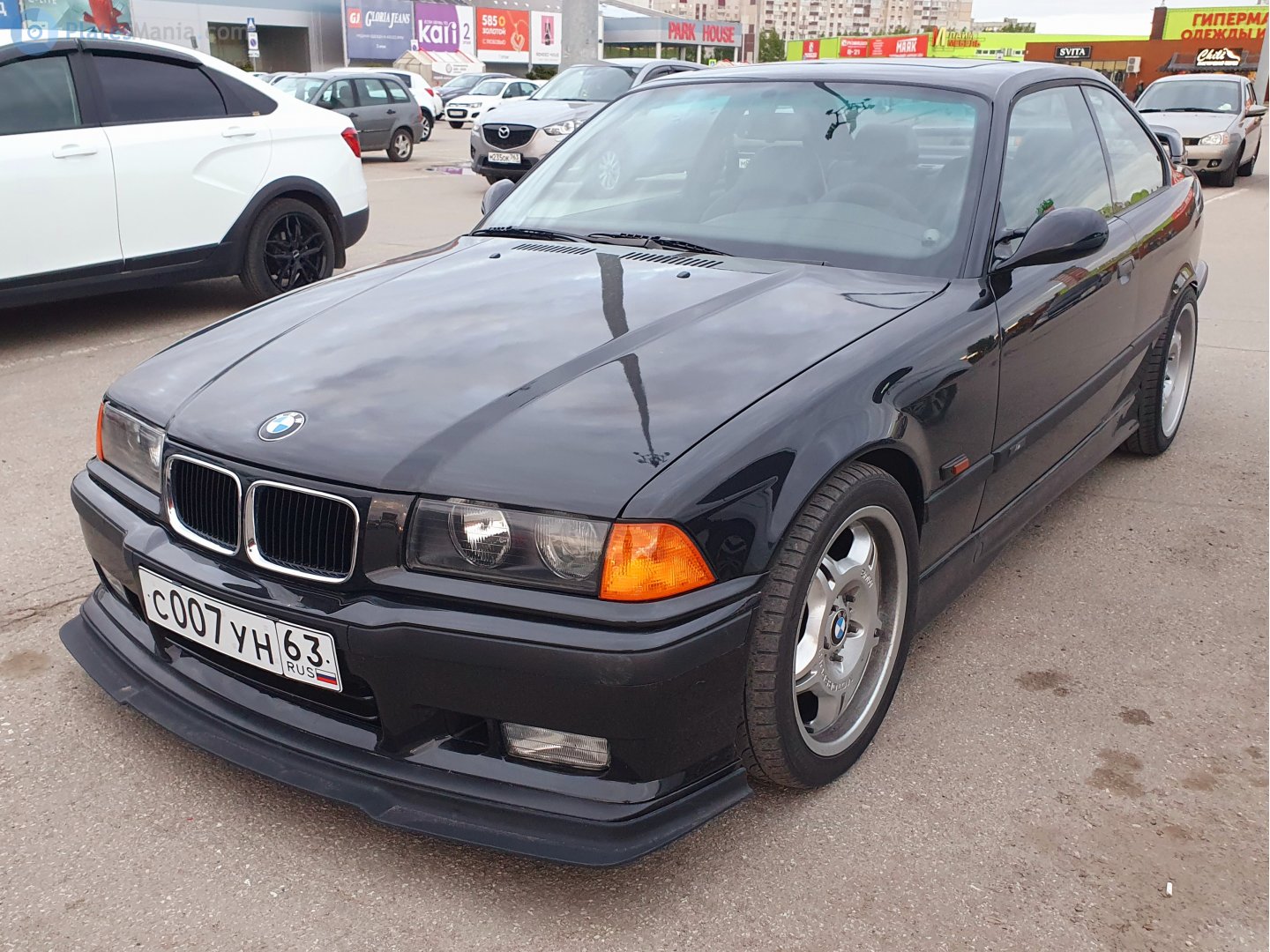 с 007 ун 63, BMW M3 2nd gen Coupé (E36), 1992–1999