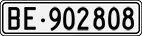 License plate of Switzerland, Cars
