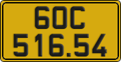 License plate of Vietnam, Commercial vehicles