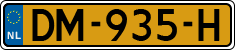 License plate of the Netherlands, Military