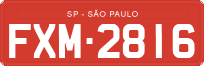 License plate of Brazil, Commercial vehicles (1990)