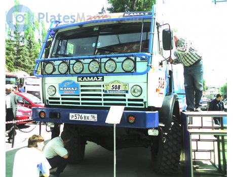 р576вх16, KamAZ 4911
