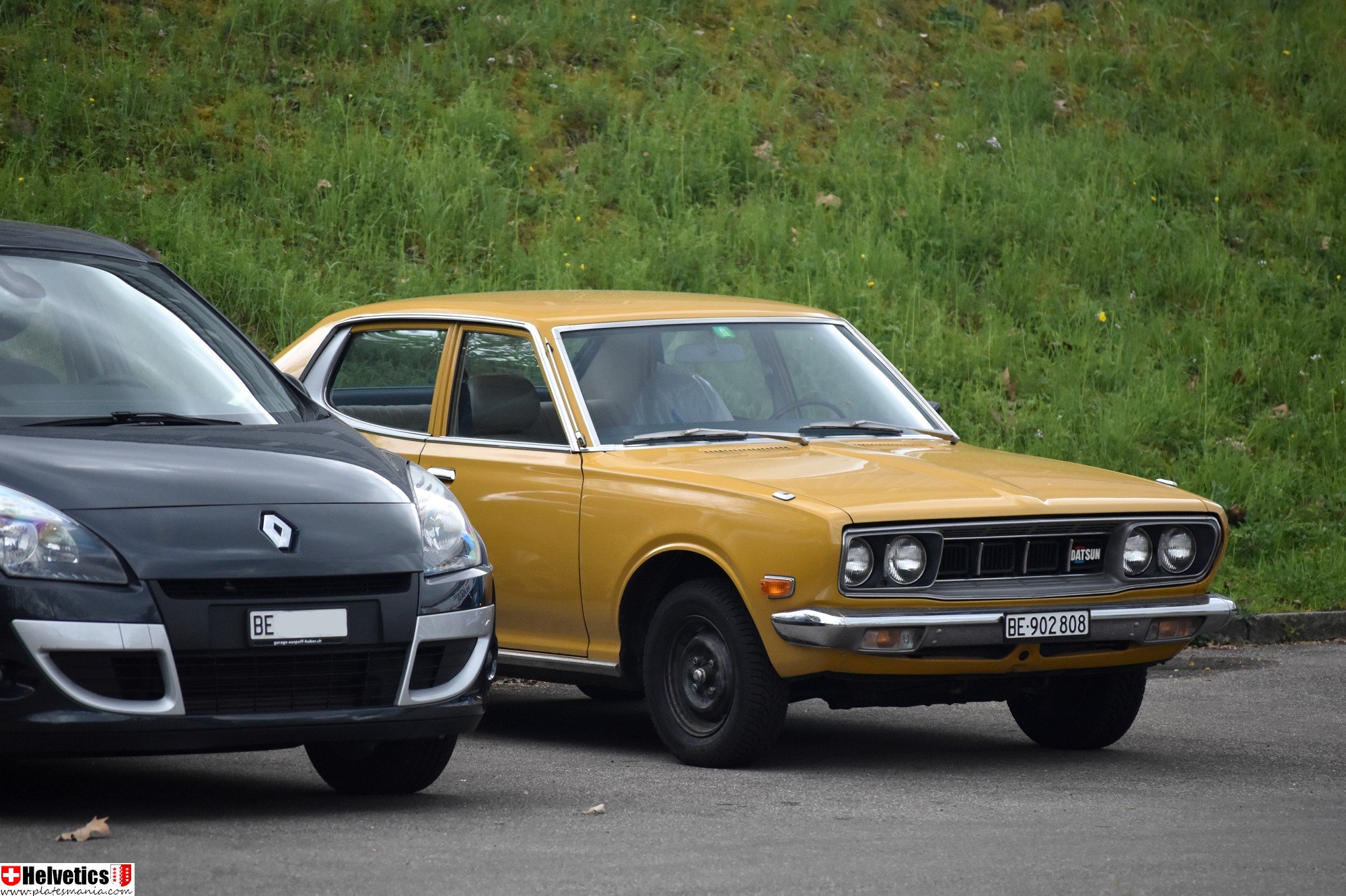 BE 902808, Datsun Bluebird 3rd gen Coupe (510), 1968–1971