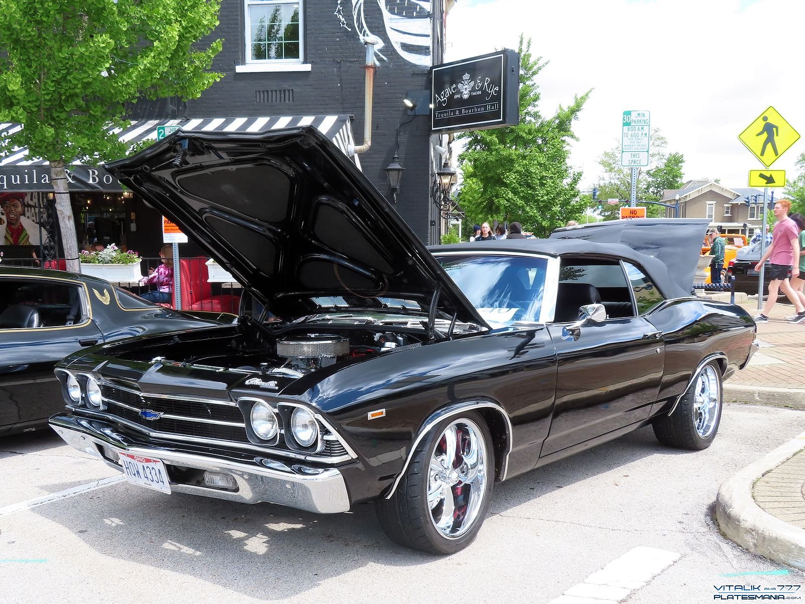 HQW 4334, Chevrolet Chevelle 2nd gen 1969 2-door Convertible (67; A-body), 1st facelift, 1968–1969