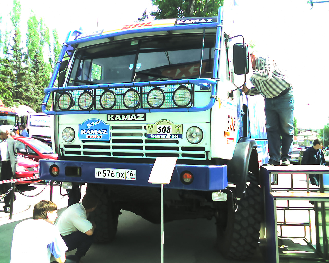 р 576 вх 16, KamAZ 4911 4911 4×4 Extreme KamAZ-Master, 2002–2007