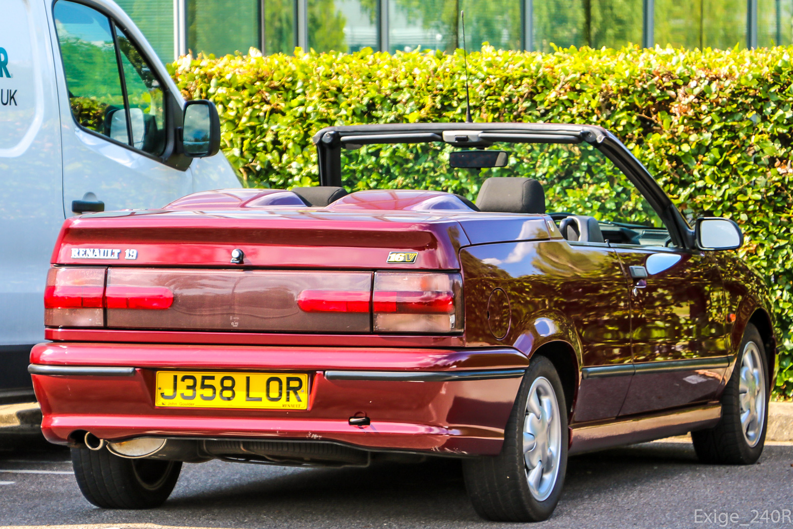 J358LOR, Renault 19 1st gen Cabriolet (D53), facelift, 1992–1997