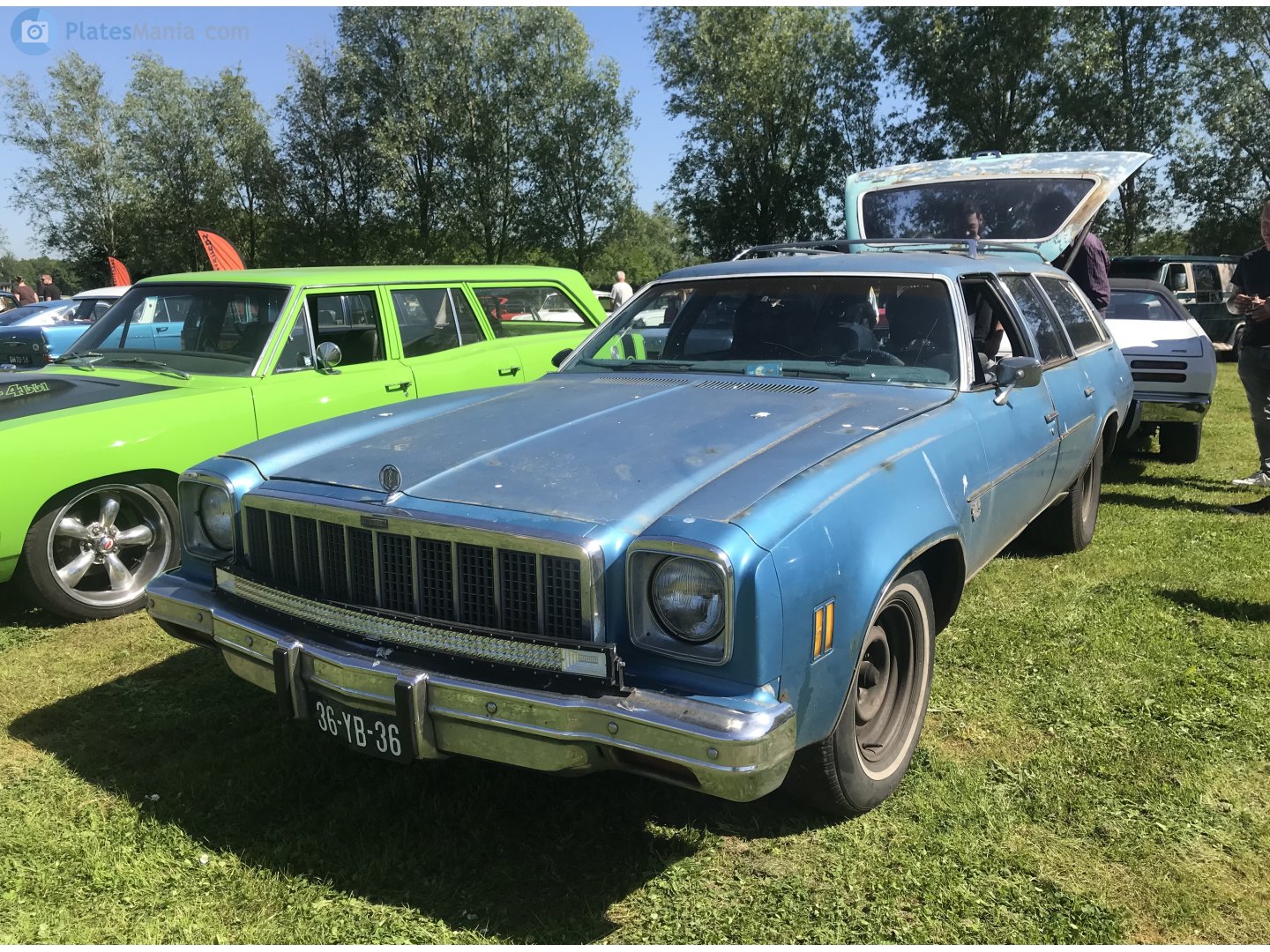 36-YB-36, Chevrolet Chevelle 3rd gen 1973 5-door Station Wagon (35; A-body), 1972–1973