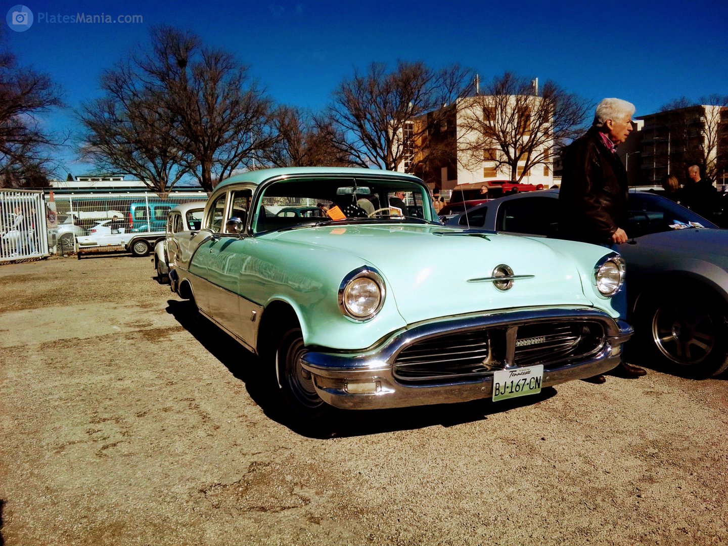 BJ-167-CN, Oldsmobile 88 2nd gen 1954 2-door Sedan (3611; B-body), 1953–1954