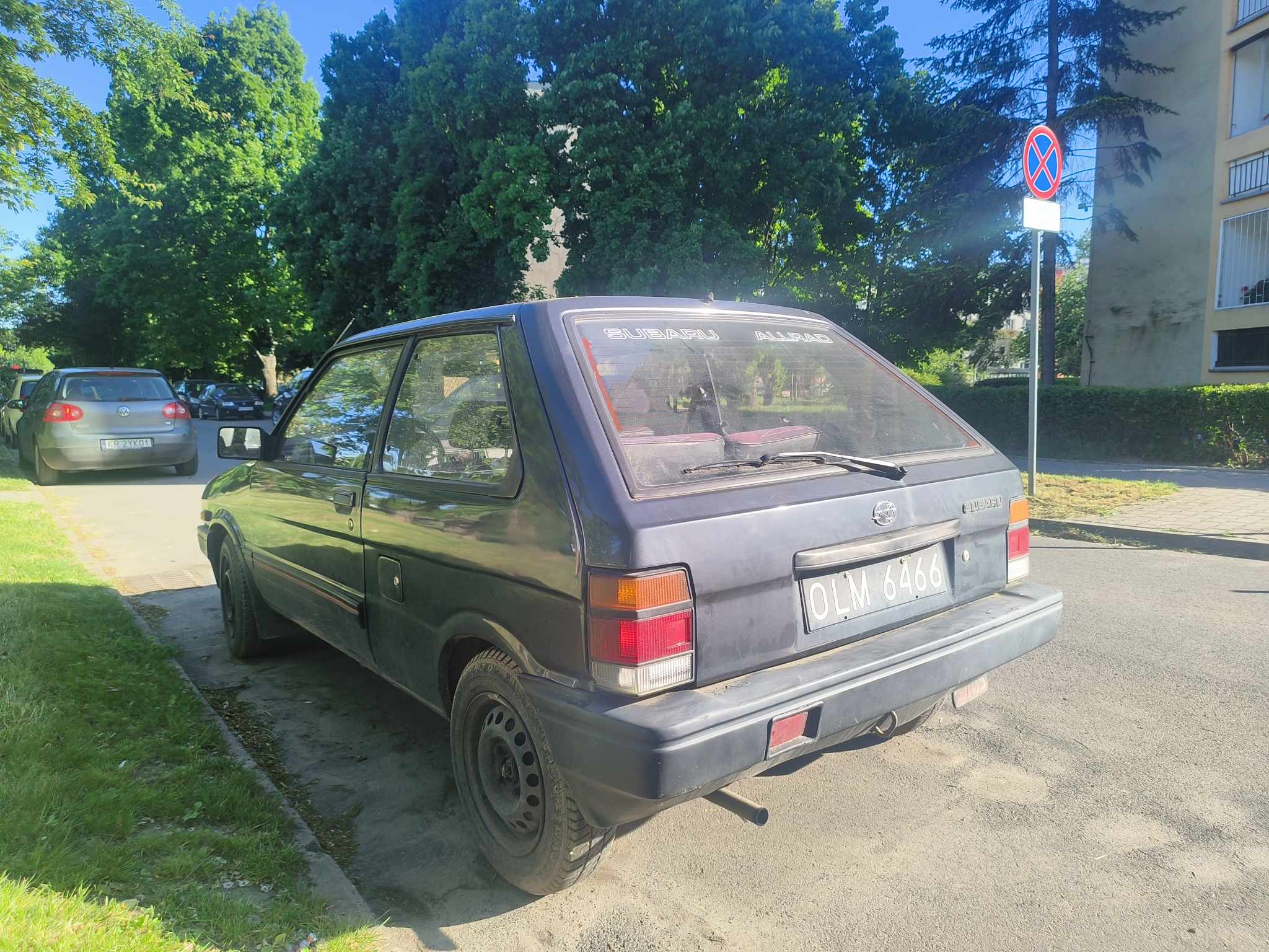 OLM 6466, Subaru Justy 1st gen 3-door Hatch (KA), 1984–1989