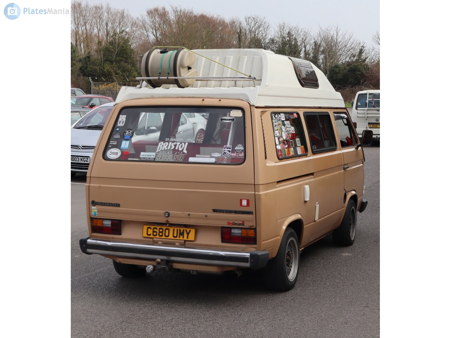 C680UMY, Volkswagen Transporter 3rd gen Van (T3), 1979–1992