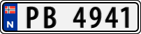 License plate of Norway, Trailers, motorcycles, special vehicles