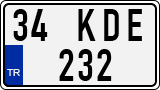 License plate of Turkey, Regular plates