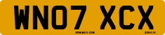 License plate of the United Kingdom, 2001 year system
