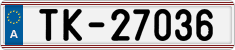 License plate of Austria, Diplomatic