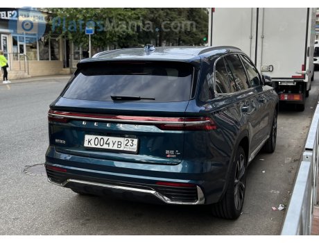 к004ув23, Geely Xingyue