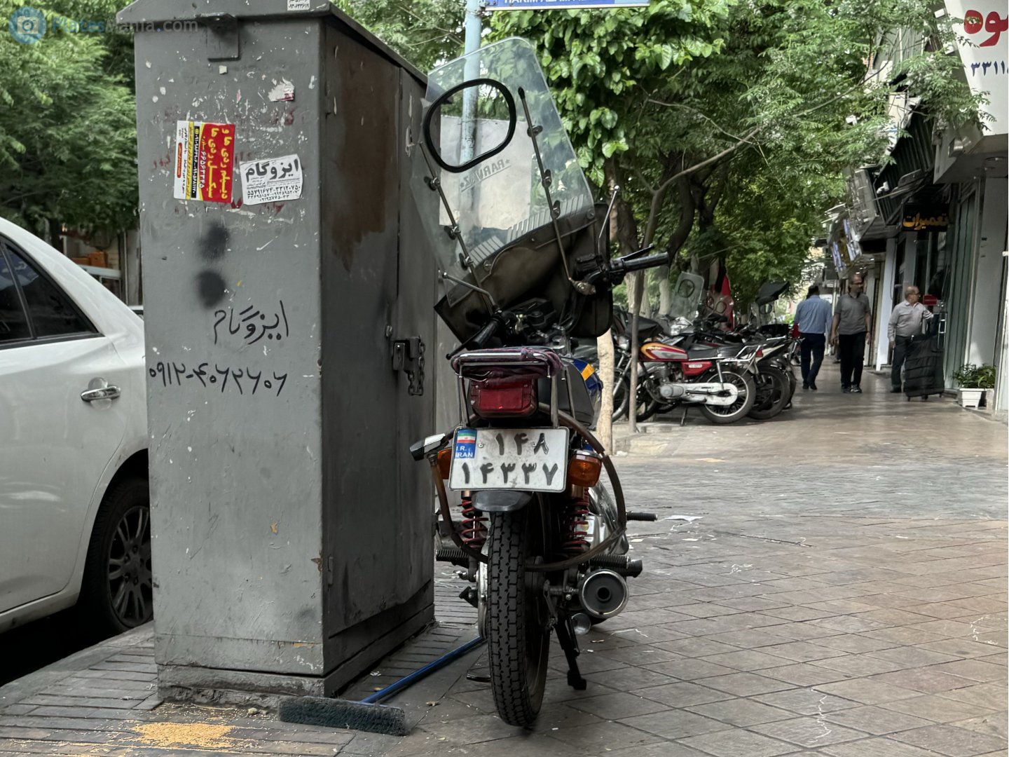 ۱۴۸ ۱۲۳۳۷, Motorcycles 