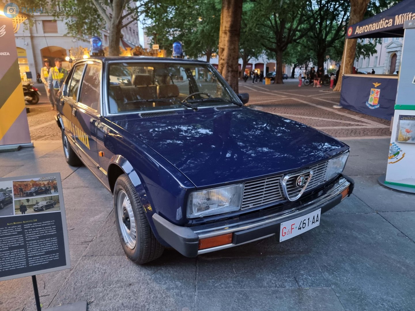 GdiF 461-AA, Alfa Romeo Alfetta 1st gen Berlina (116), 1972–1984