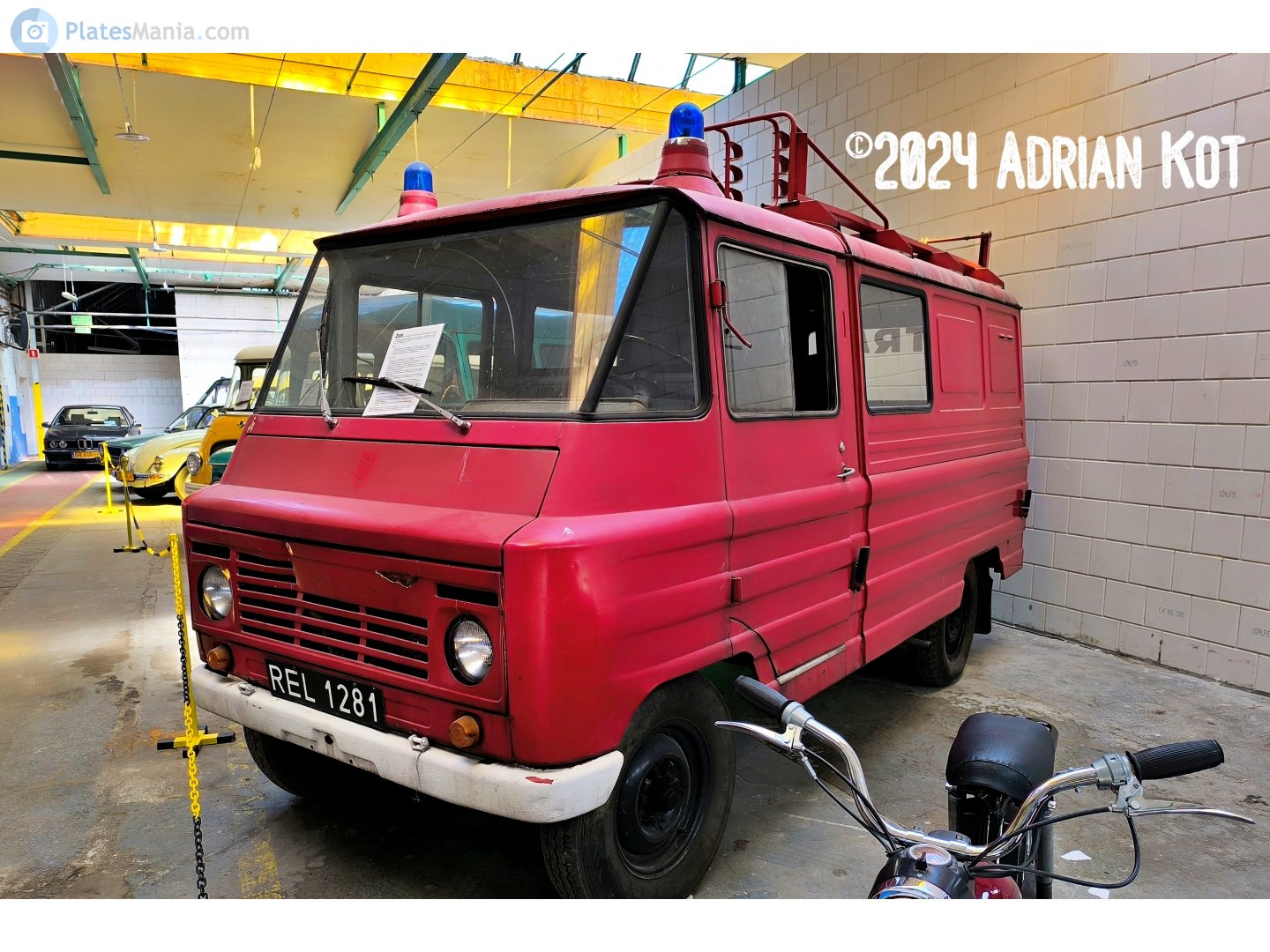 REL 1281, FSC Lublin Żuk Fire Van/Truck (A14/A15), facelift, 1973–1998