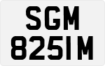 License plate of Singapore, Private owners