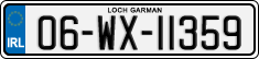 License plate of Ireland, Regular plates