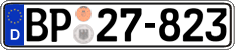 German license plate, Authorities and federal agencies