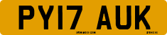 License plate of the United Kingdom, 2001 year system