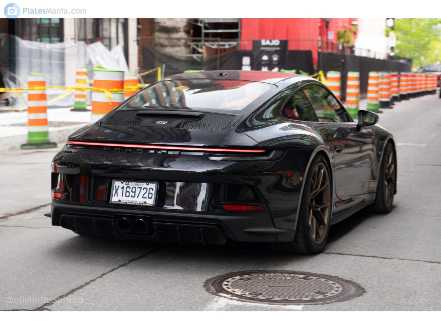 X169726, Porsche 911 8th gen Coupé (992.1), 2019–2025