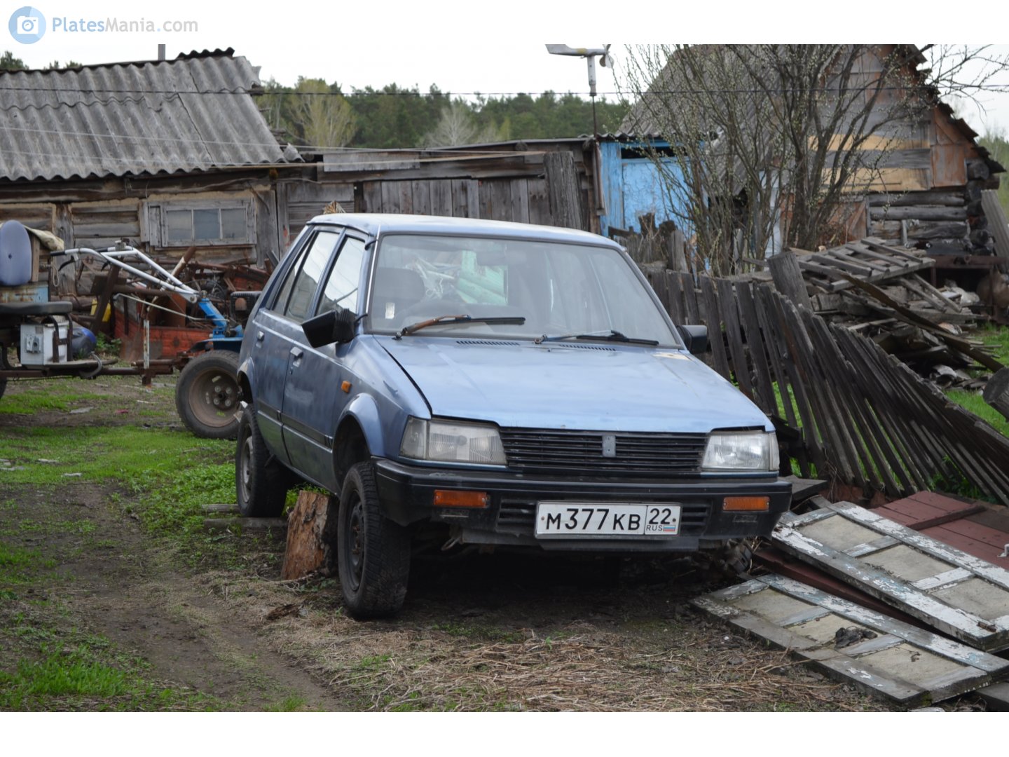 м 377 кв 22, Daihatsu Charade 2nd gen 3-door Hatch (G11/G21/G26/G30), 1983–1987