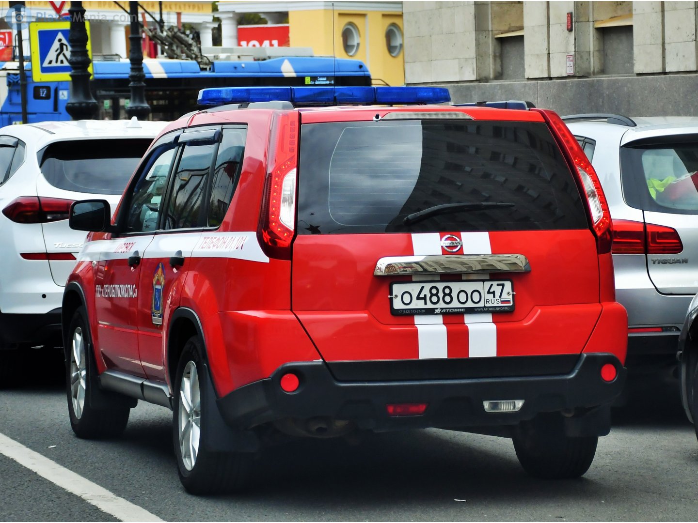 о 488 оо 47, Nissan X-Trail 2nd gen (T31), facelift, 2010–2014