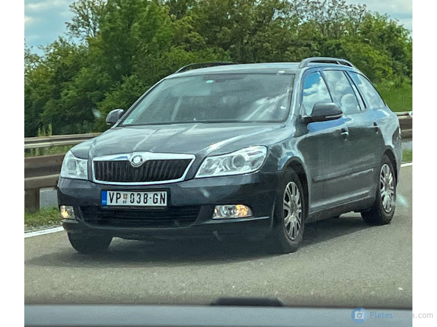 VP 038-GN, Skoda Octavia 2nd gen Combi (A5/1Z5), facelift, 2009–2013