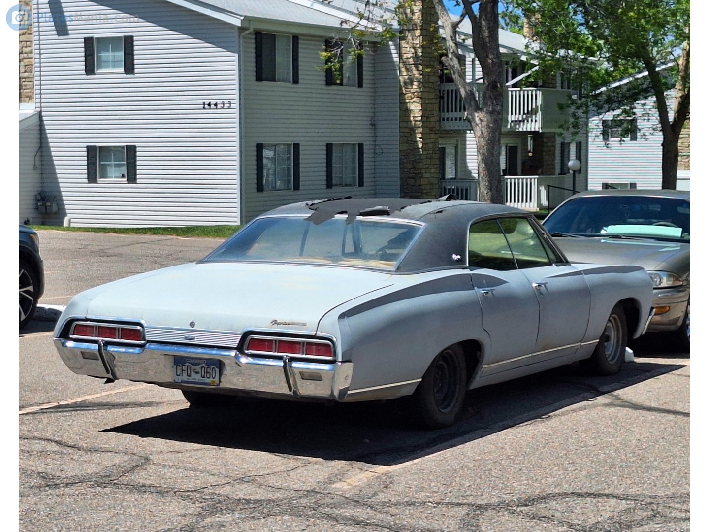 CFQ-Q60, Chevrolet Impala 4th gen 1967 4-door Sedan (69; B-body), 2nd facelift, 1966–1967