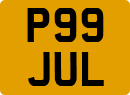 License plate of the United Kingdom, 1983 year system