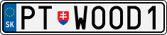 License plate of Slovakia, Vanity Plates